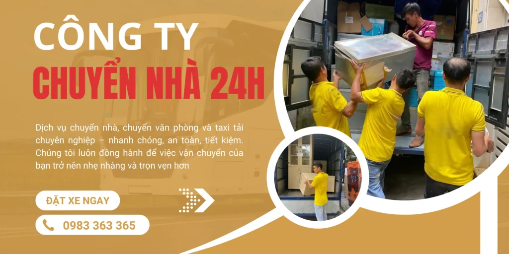 Công ty chuyển nhà 24h